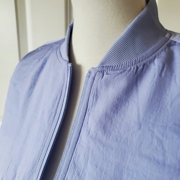 Lululemon Non-Stop Bomber Reversible Jacket New Size 4 Lavender Dusk - Picture 8 of 12